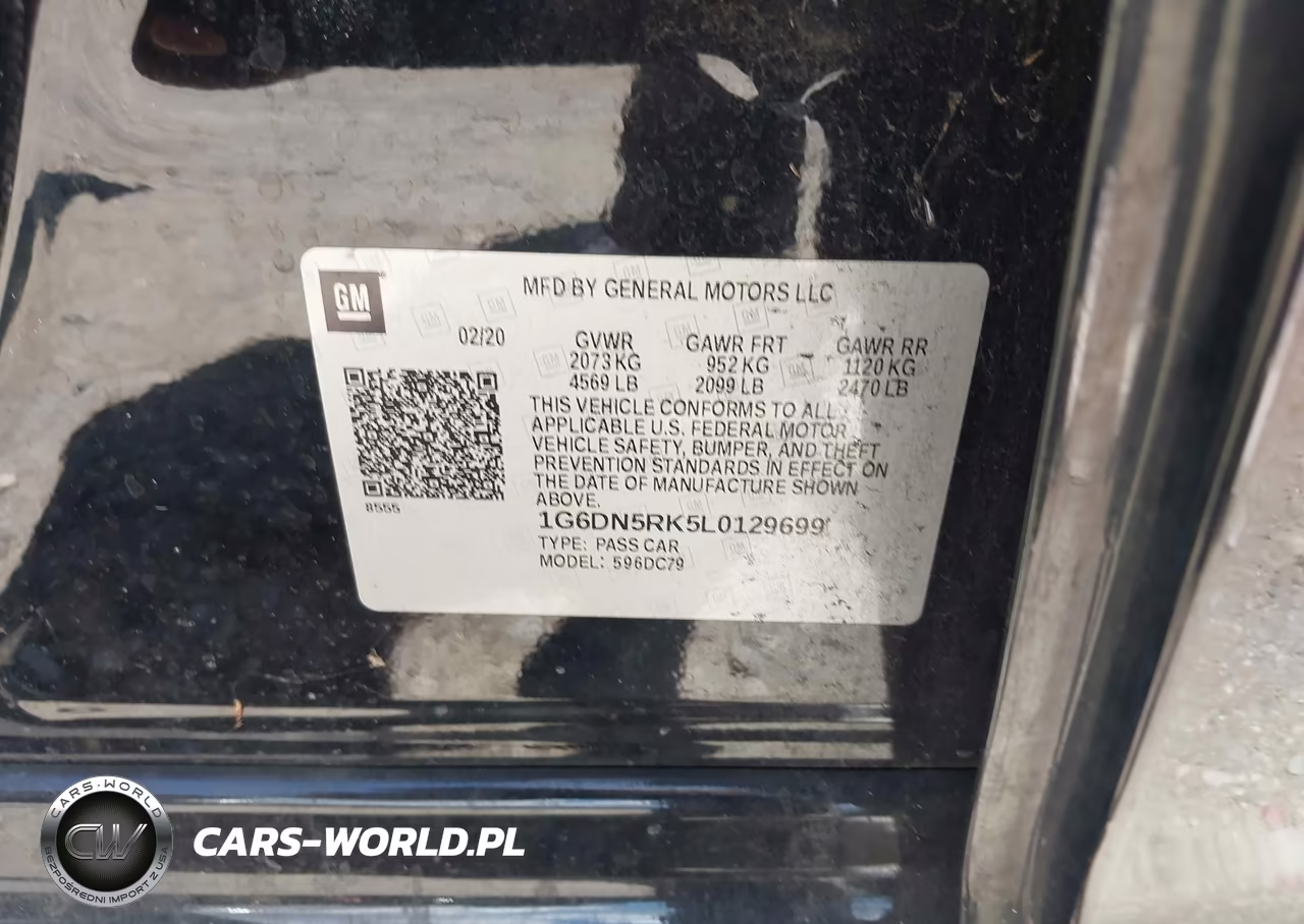 2020 Cadillac Ct5 Premium Luxury VIN:1G6DN5RK5L0129699 - 9