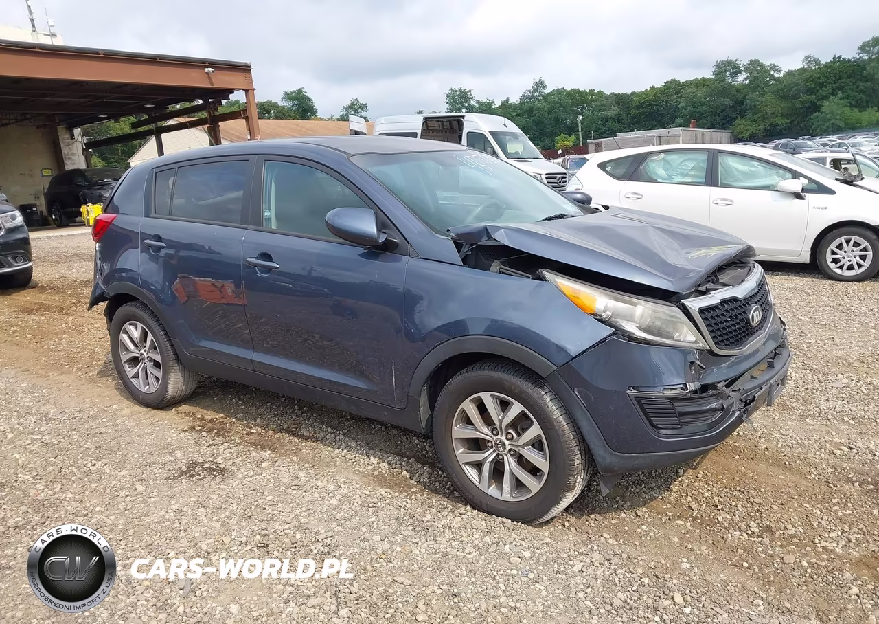 2015 Kia Sportage Lx VIN:KNDPB3AC5F7683624 - 1
