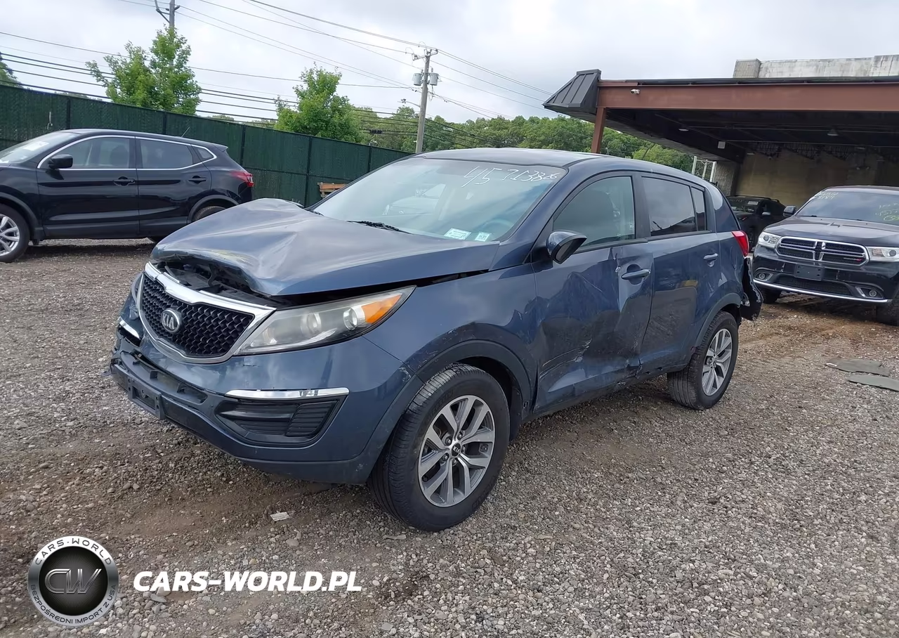2015 Kia Sportage Lx VIN:KNDPB3AC5F7683624 - 2