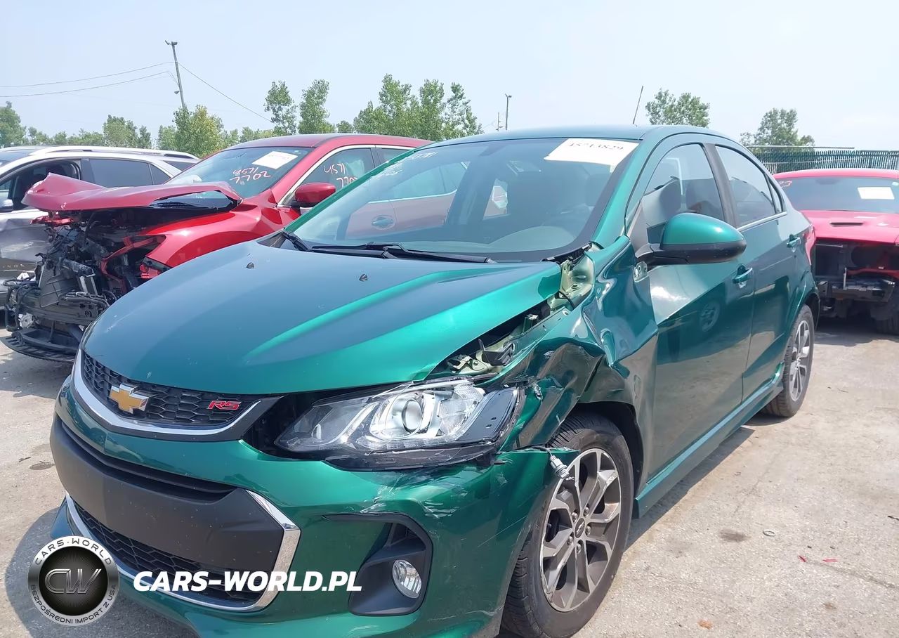 2018 Chevrolet Sonic Lt Auto VIN:1G1JD5SH1J4125519 - 2