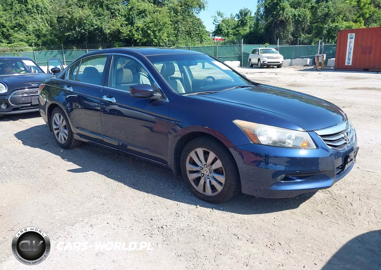 2012 Honda Accord 3.5 Ex-L VIN:1HGCP3F84CA022140 - 1