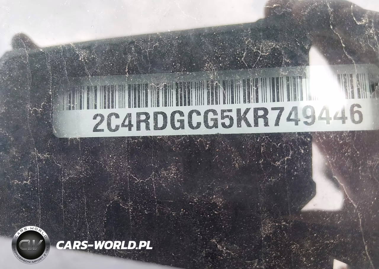 2019 Dodge Grand Caravan Sxt VIN:2C4RDGCG5KR749446 - 9