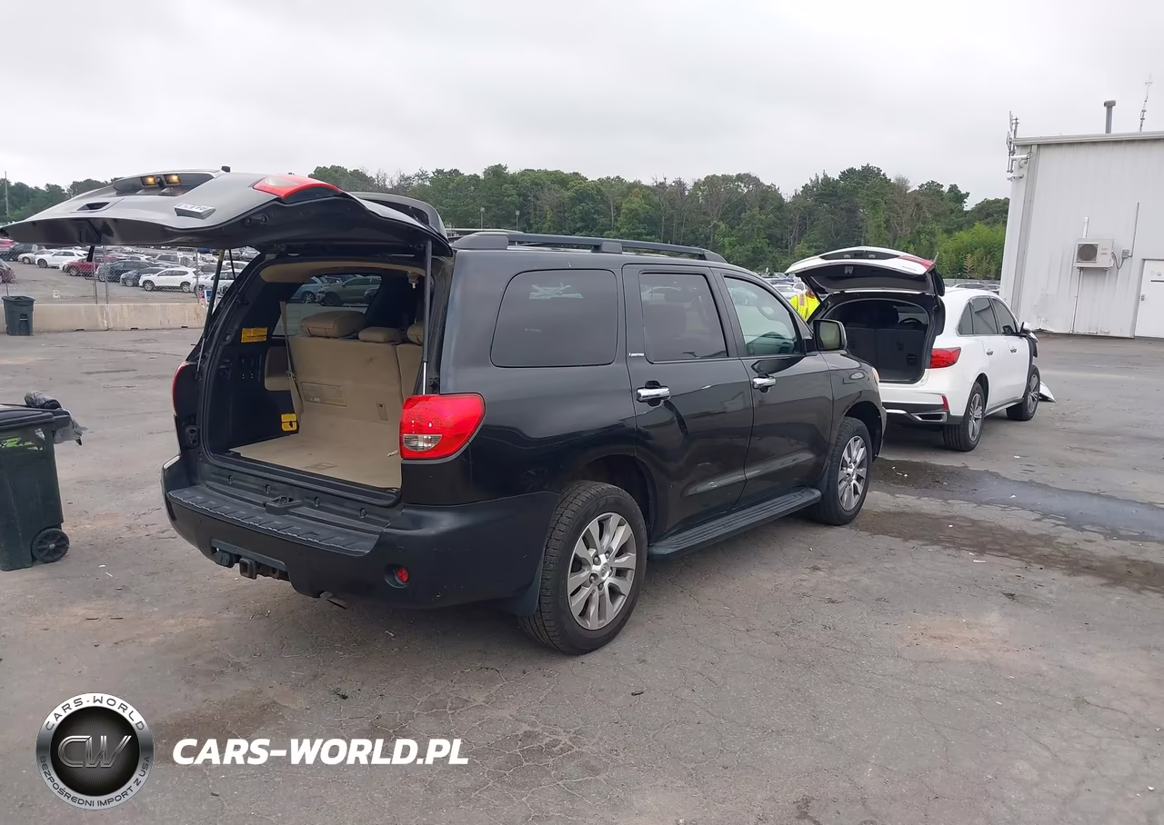 2013 Toyota Sequoia Limited 5.7L V8 VIN:5TDJY5G12DS086214 - 4