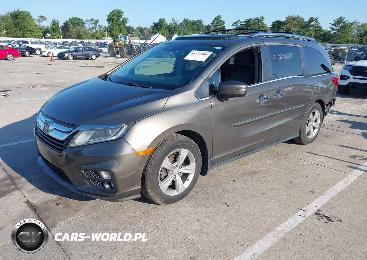 2018 Honda Odyssey Ex-L VIN:5FNRL6H79JB084924 - 2