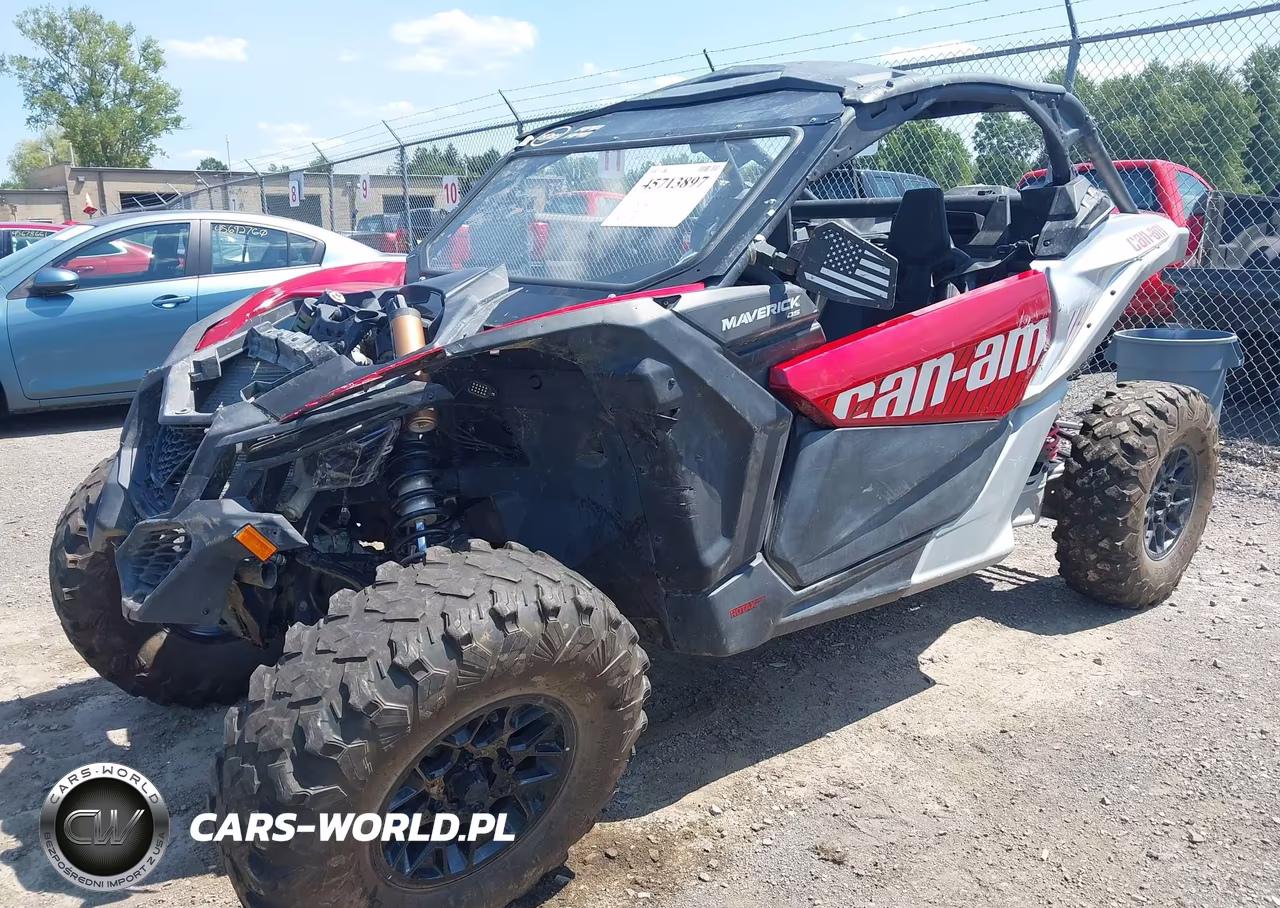 2025 Can-Am Maverick X3 Ds Turbo VIN:3JBVGAY4XSE000356 - 2