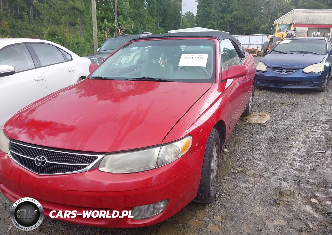 2001 Toyota Camry Solara Se VIN:2T1FG22P51C449922 - 2