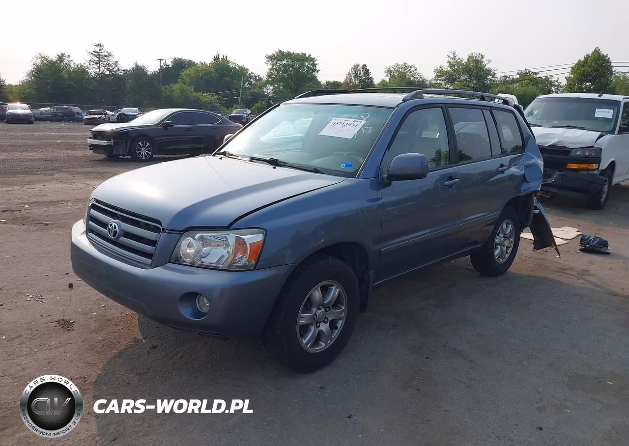 2007 Toyota Highlander 3Rd Row VIN:JTEDP21A070144508 - 2