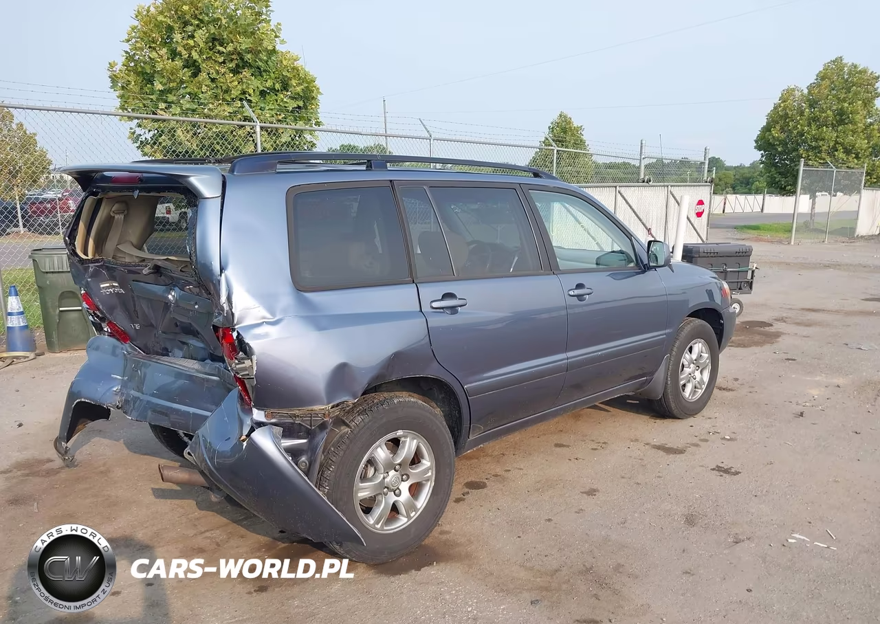 2007 Toyota Highlander 3Rd Row VIN:JTEDP21A070144508 - 4