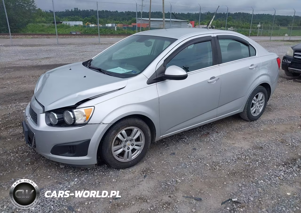 2012 Chevrolet Sonic 2Lt VIN:1G1JC5SH2C4128760 - 2