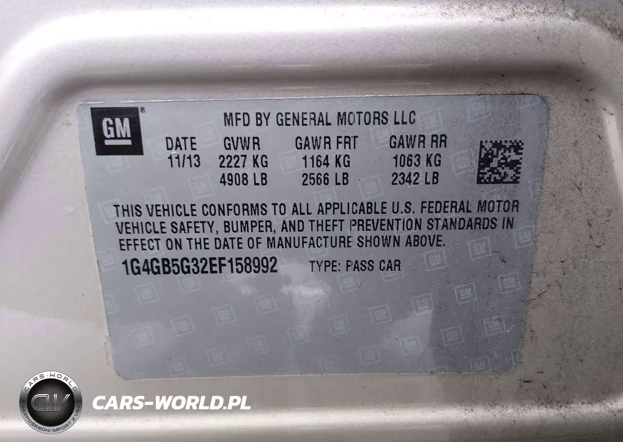 2014 Buick Lacrosse Leather Group VIN:1G4GB5G32EF158992 - 9