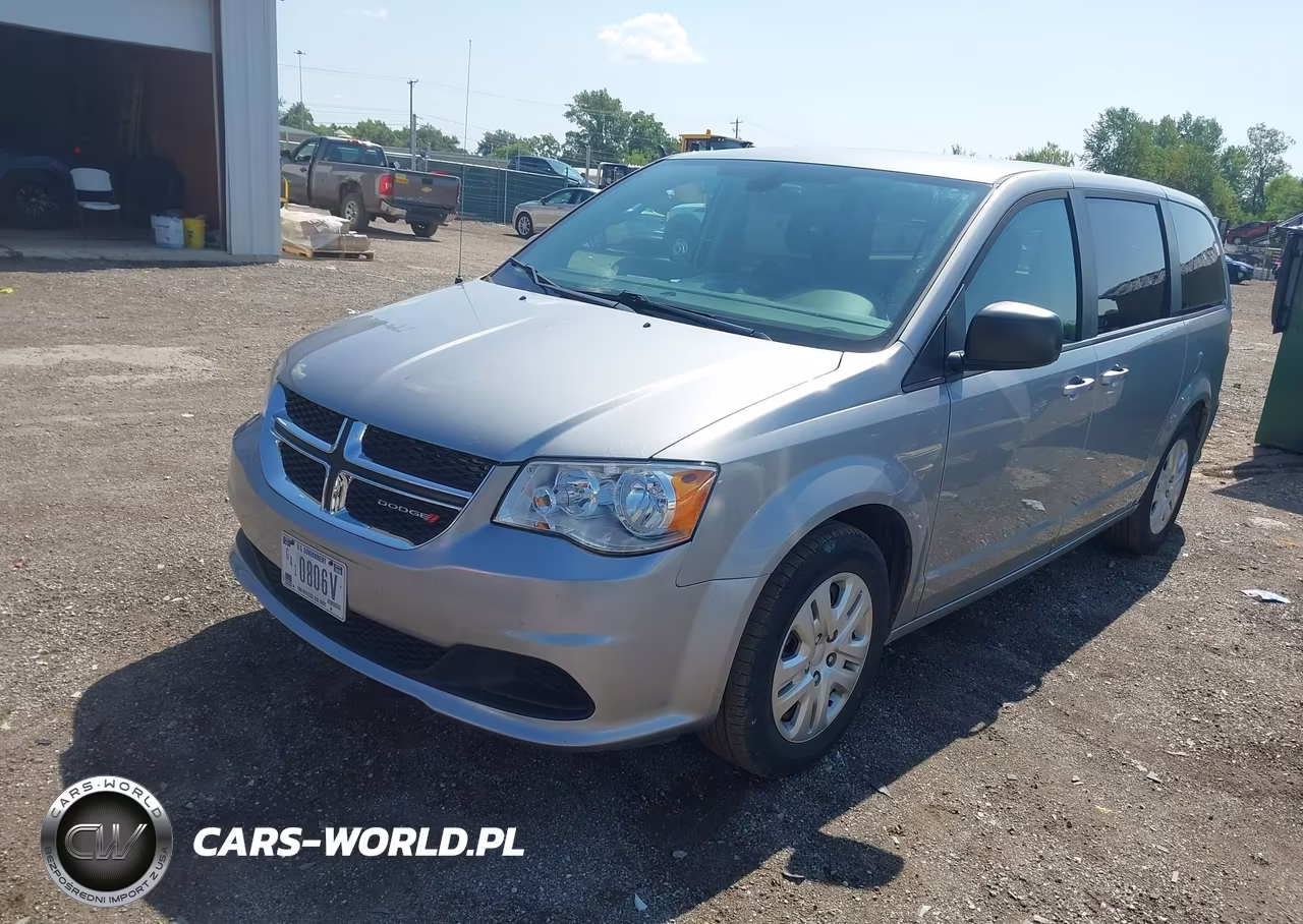 2018 Dodge Grand Caravan Se VIN:2C4RDGBG1JR296586 - 2