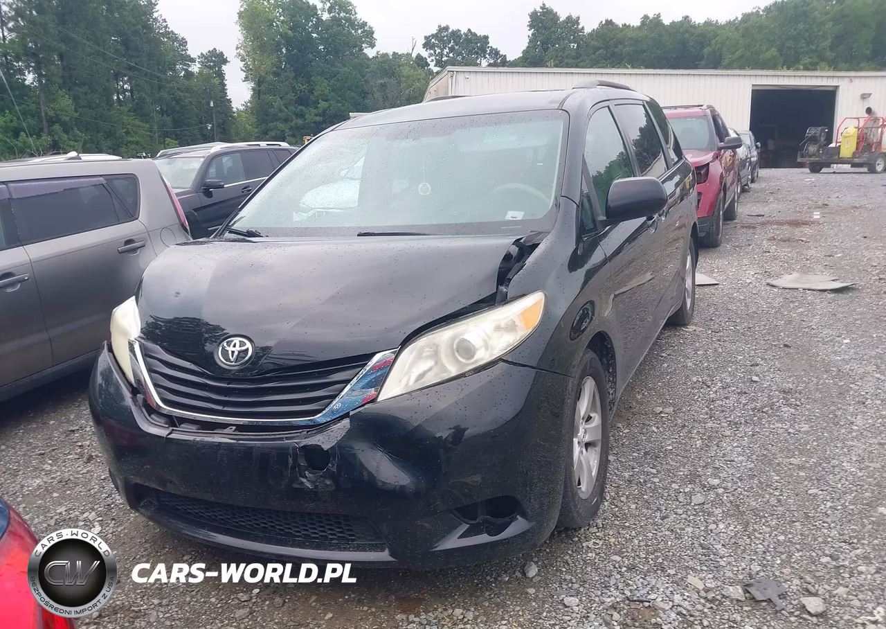 2012 Toyota Sienna Le V6 8 Passenger VIN:5TDKK3DC2CS189647 - 2
