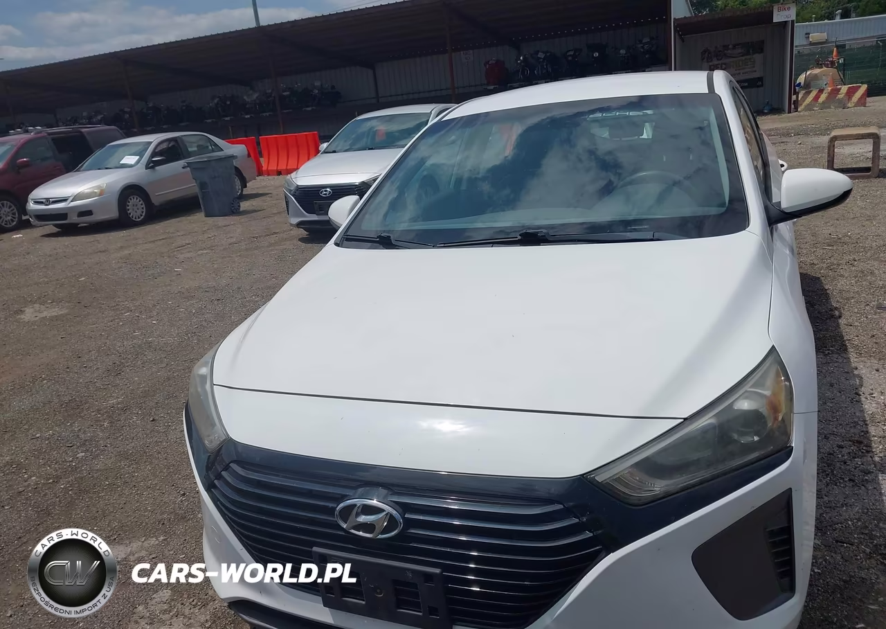 2018 Hyundai Ioniq Hybrid Blue VIN:KMHC65LC1JU076167 - 12