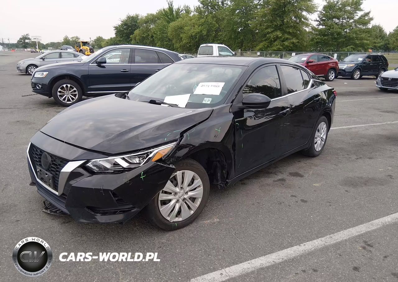 2022 Nissan Sentra S Xtronic Cvt VIN:3N1AB8BV4NY309301 - 2