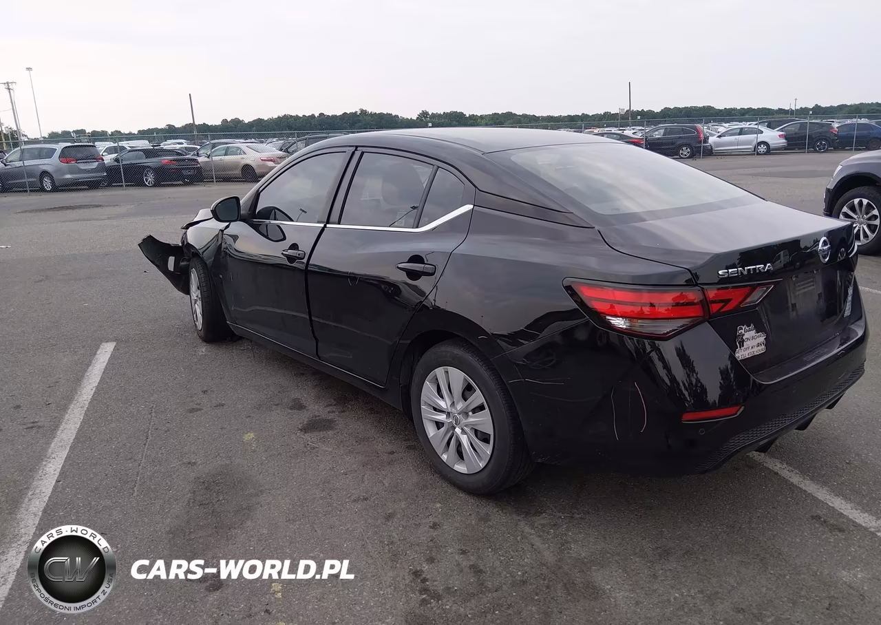 2022 Nissan Sentra S Xtronic Cvt VIN:3N1AB8BV4NY309301 - 3