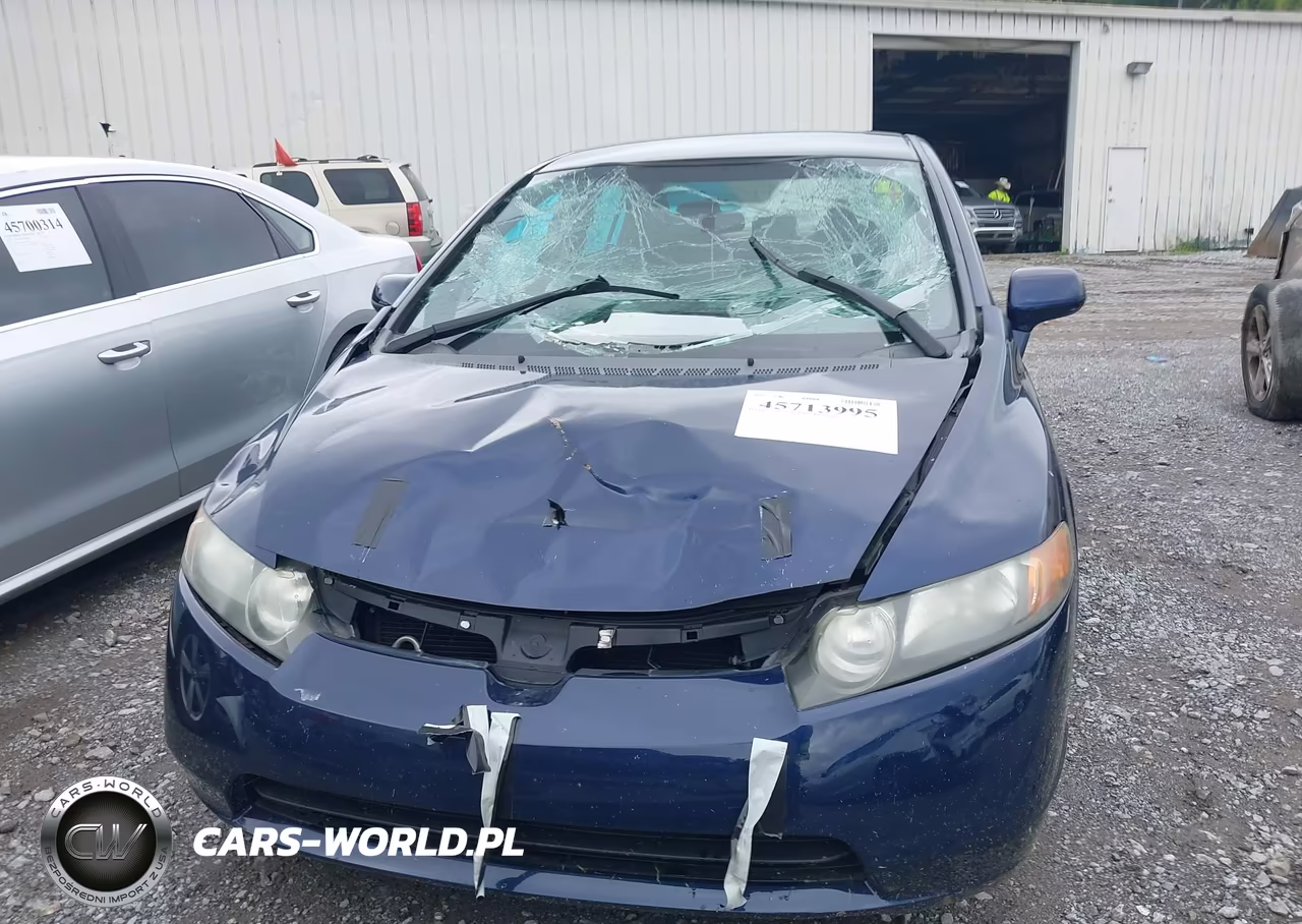 2007 Honda Civic Lx VIN:1HGFA15547L124493 - 12