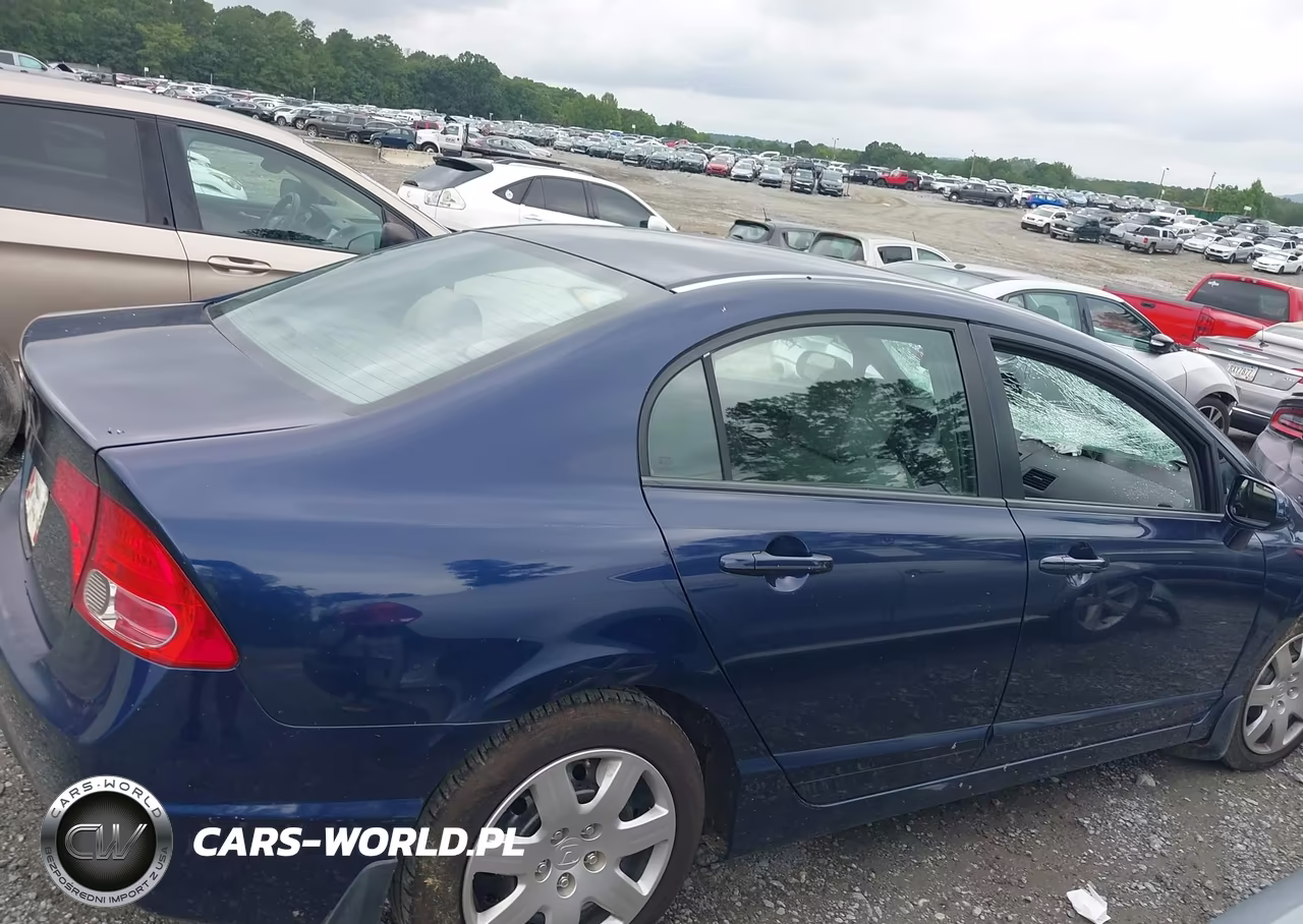 2007 Honda Civic Lx VIN:1HGFA15547L124493 - 13