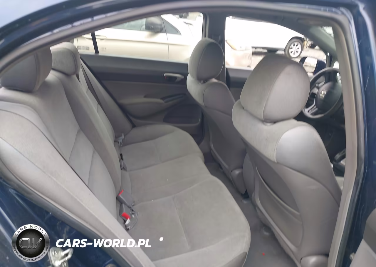 2007 Honda Civic Lx VIN:1HGFA15547L124493 - 8
