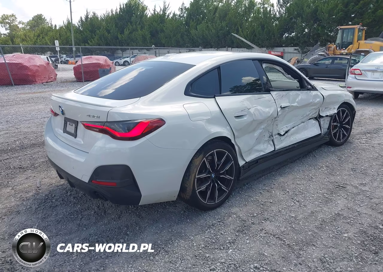 2022 BMW 430I Gran Coupe VIN:WBA63AV00NFM18091 - 4