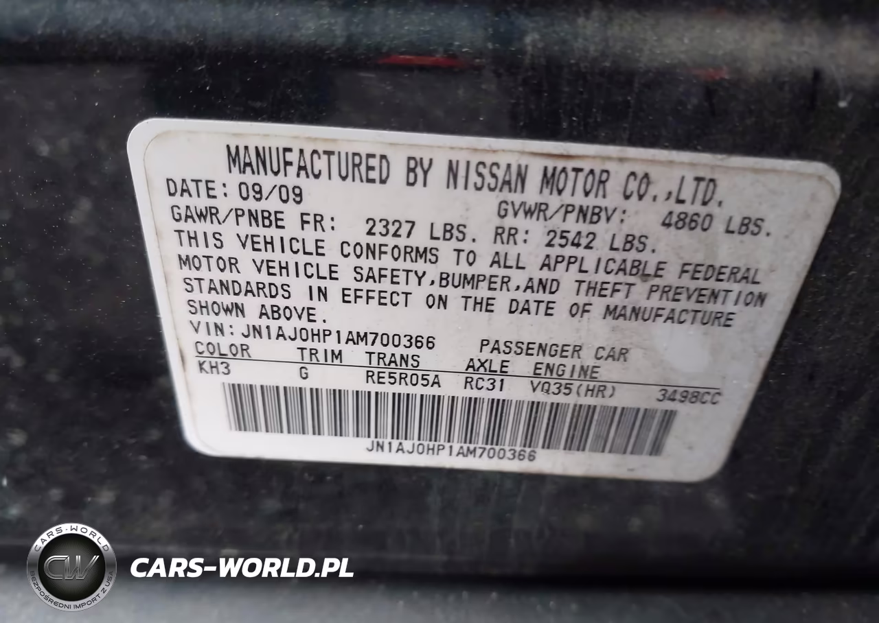 2010 Infiniti Ex35 Journey VIN:JN1AJ0HP1AM700366 - 9