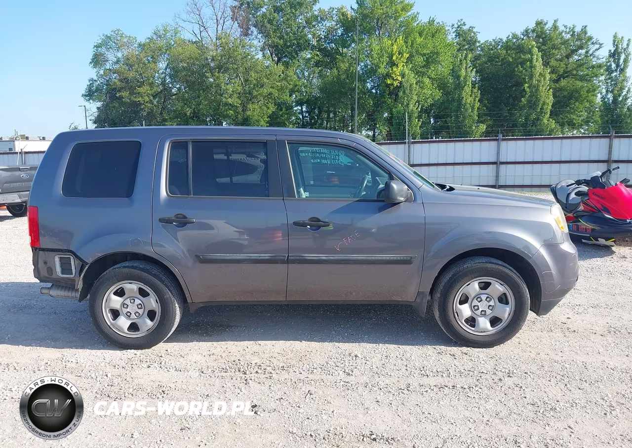 2014 Honda Pilot Lx VIN:5FNYF3H27EB007061 - 13