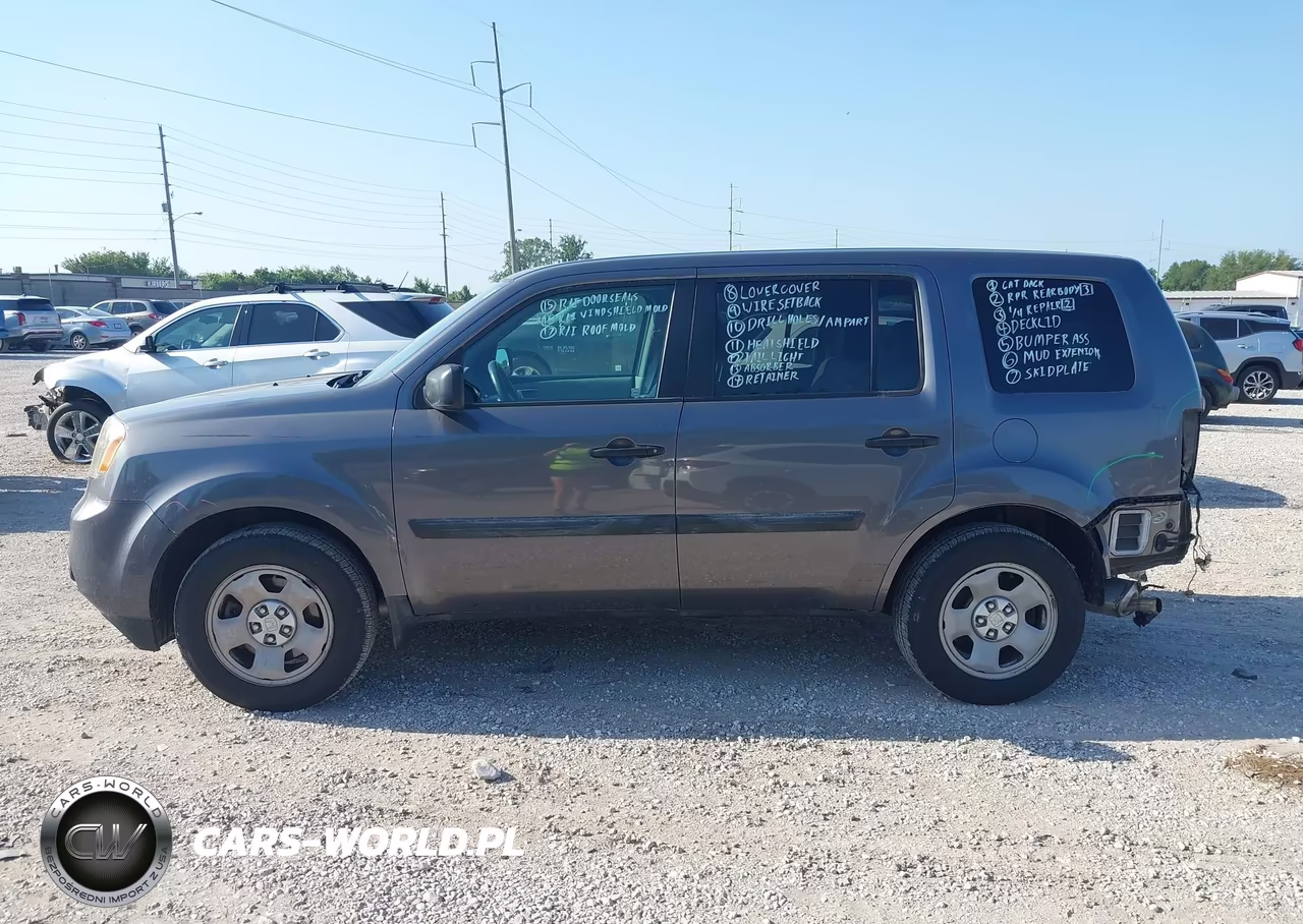 2014 Honda Pilot Lx VIN:5FNYF3H27EB007061 - 14