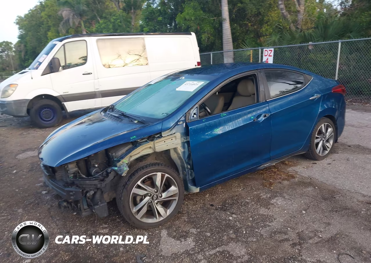 2015 Hyundai Elantra Limited VIN:KMHDH4AE2FU455912 - 2
