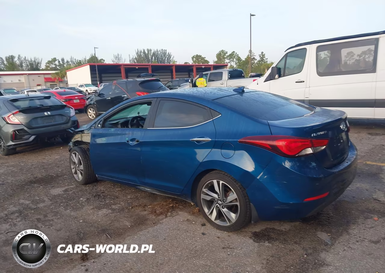 2015 Hyundai Elantra Limited VIN:KMHDH4AE2FU455912 - 3