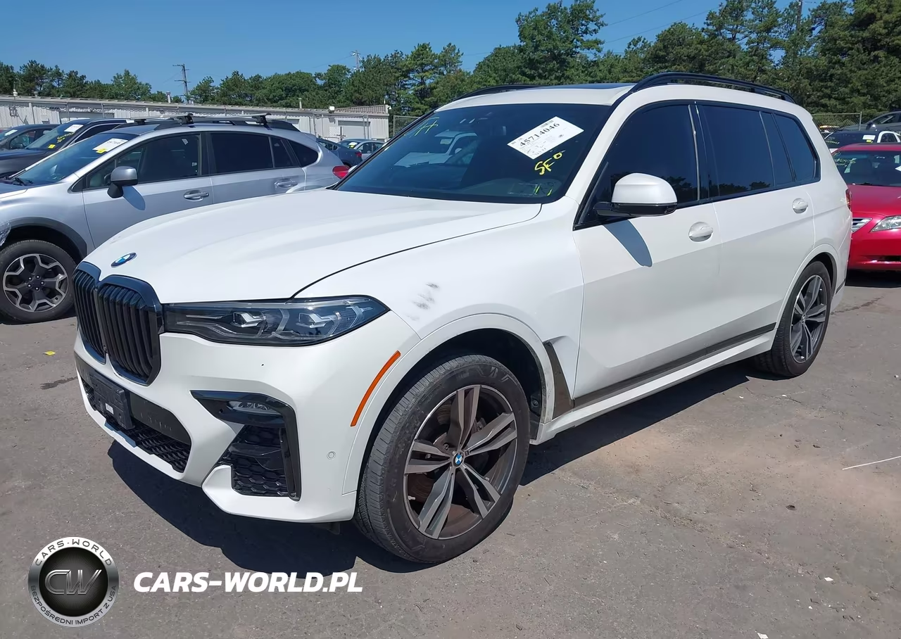 2021 BMW X7 xDrive40I VIN:5UXCW2C00M9F62244 - 2