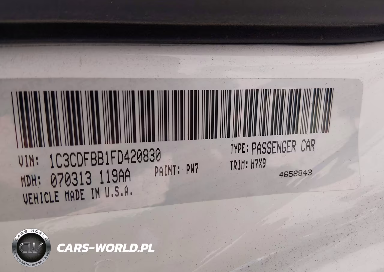 2015 Dodge Dart Sxt VIN:1C3CDFBB1FD420830 - 9