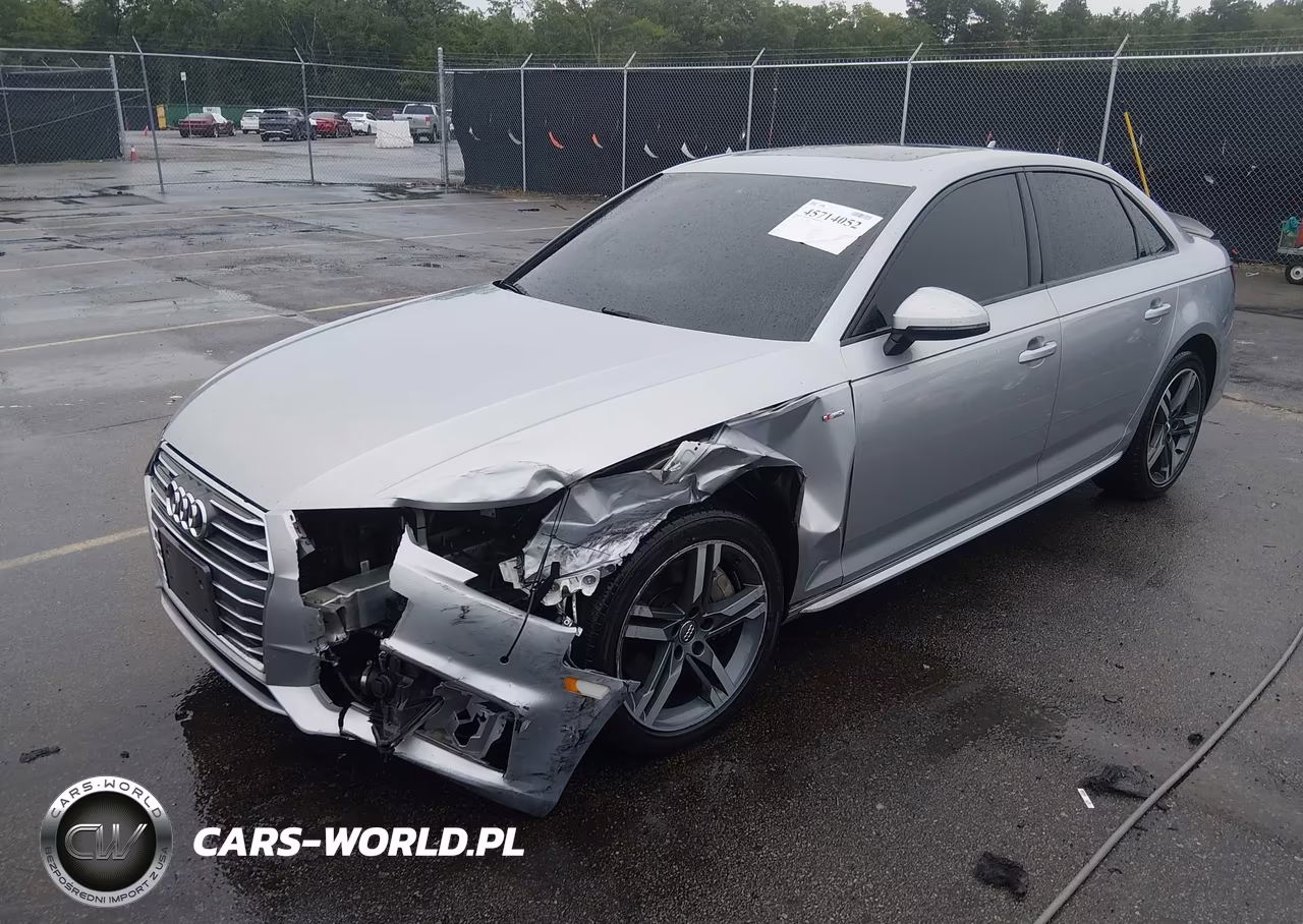2018 Audi A4 2.0T Premium-2.0T Tech Premium VIN:WAUENAF42JA109902 - 2