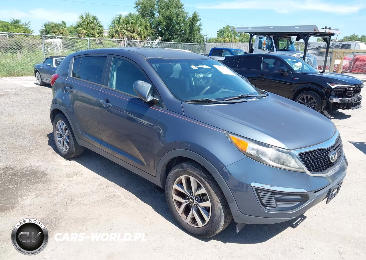 2015 Kia Sportage Lx VIN:KNDPB3AC4F7757762 - 1