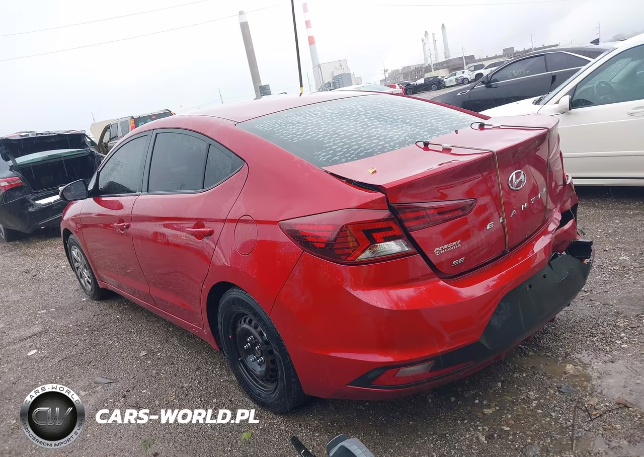 2019 Hyundai Elantra Se VIN:KMHD74LF7KU758543 - 3
