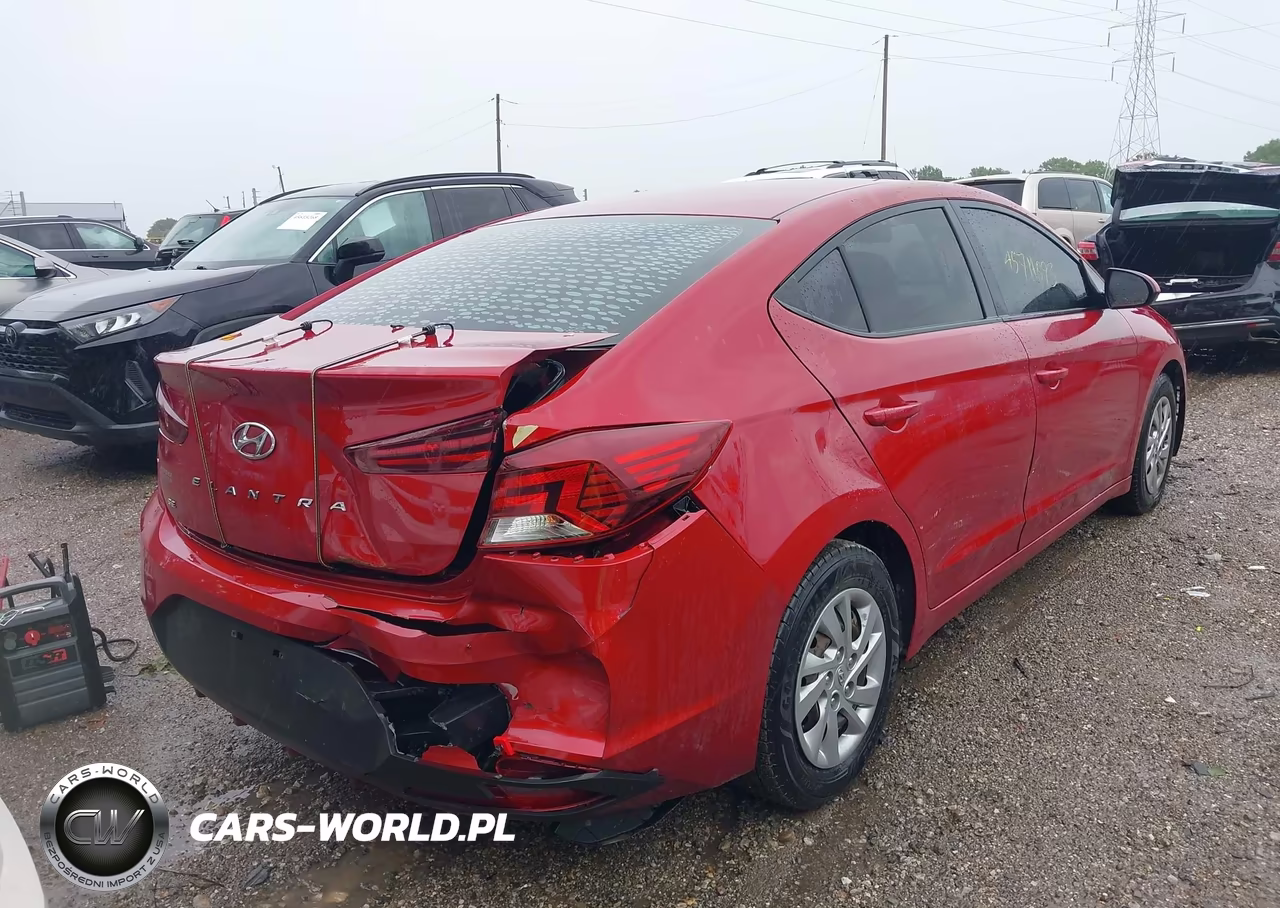 2019 Hyundai Elantra Se VIN:KMHD74LF7KU758543 - 4