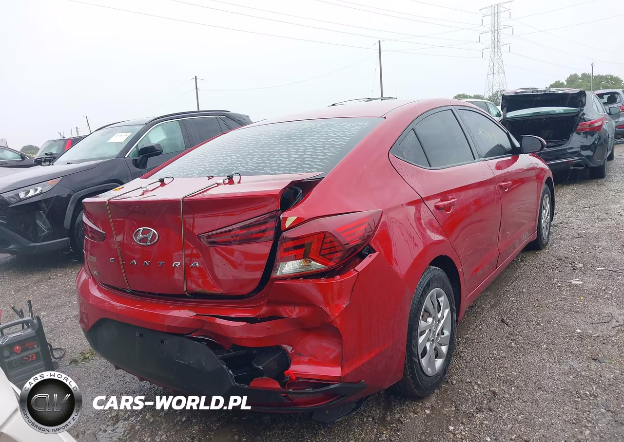 2019 Hyundai Elantra Se VIN:KMHD74LF7KU758543 - 6