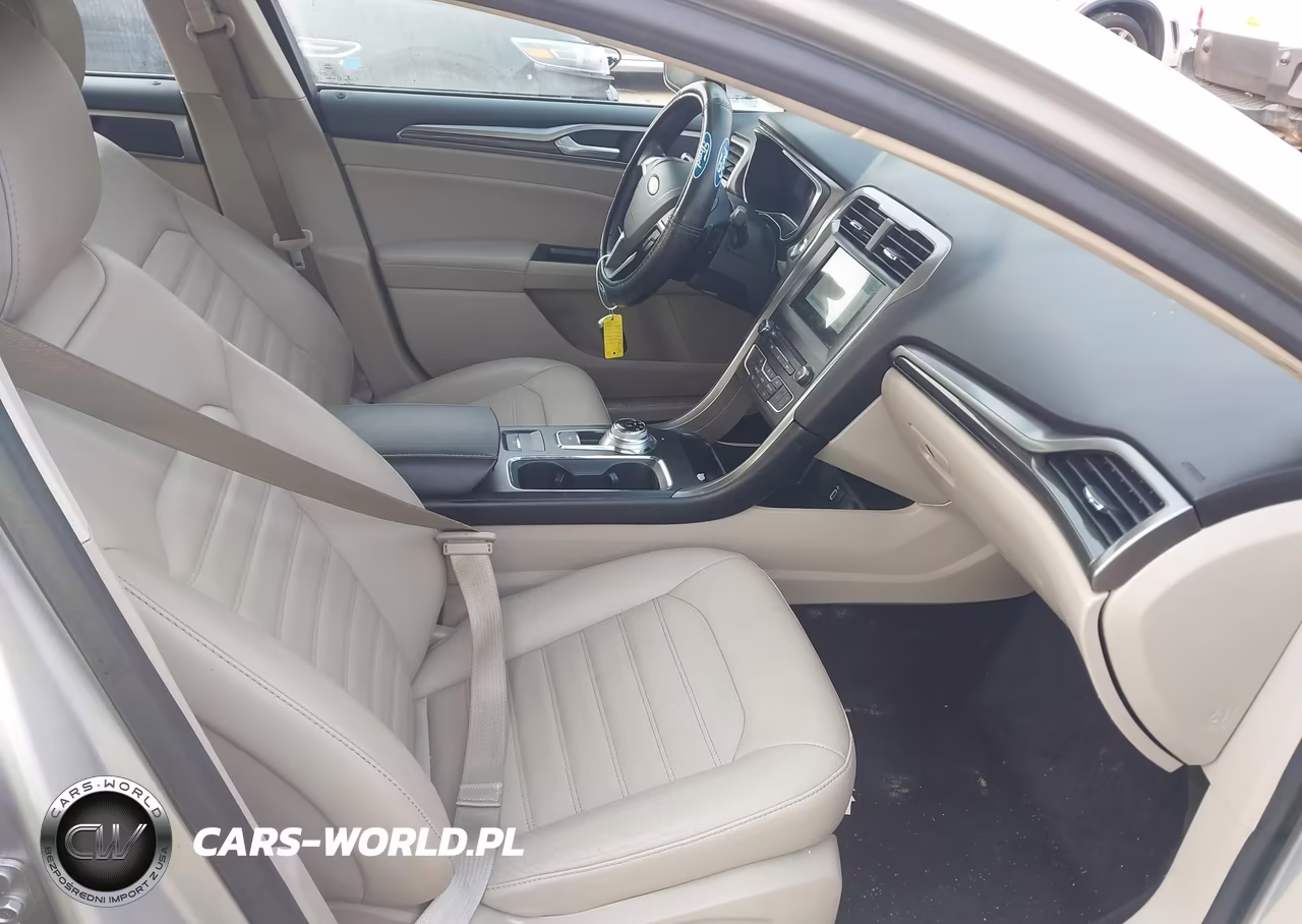 2017 Ford Fusion Se VIN:3FA6P0HD3HR219873 - 5