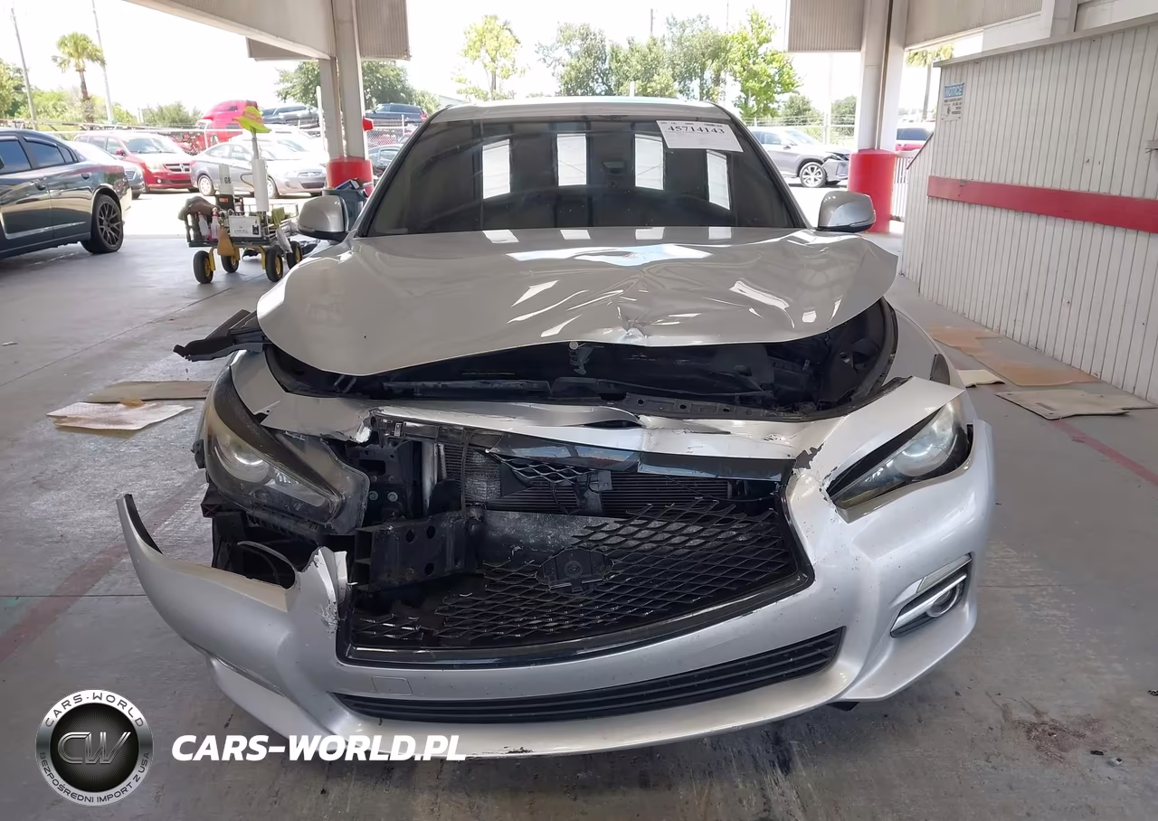 2015 Infiniti Q50 Premium-Sport VIN:JN1BV7AP4FM333949 - 12