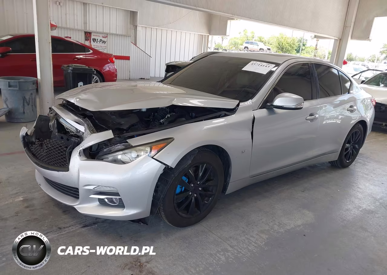 2015 Infiniti Q50 Premium-Sport VIN:JN1BV7AP4FM333949 - 2