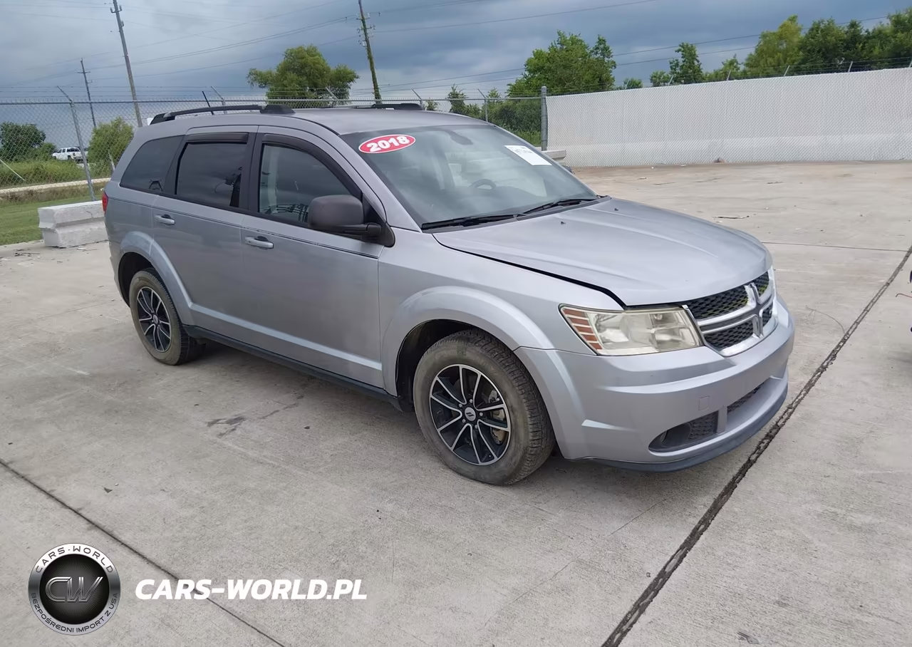 2018 Dodge Journey Se VIN:3C4PDCAB5JT381949 - 1