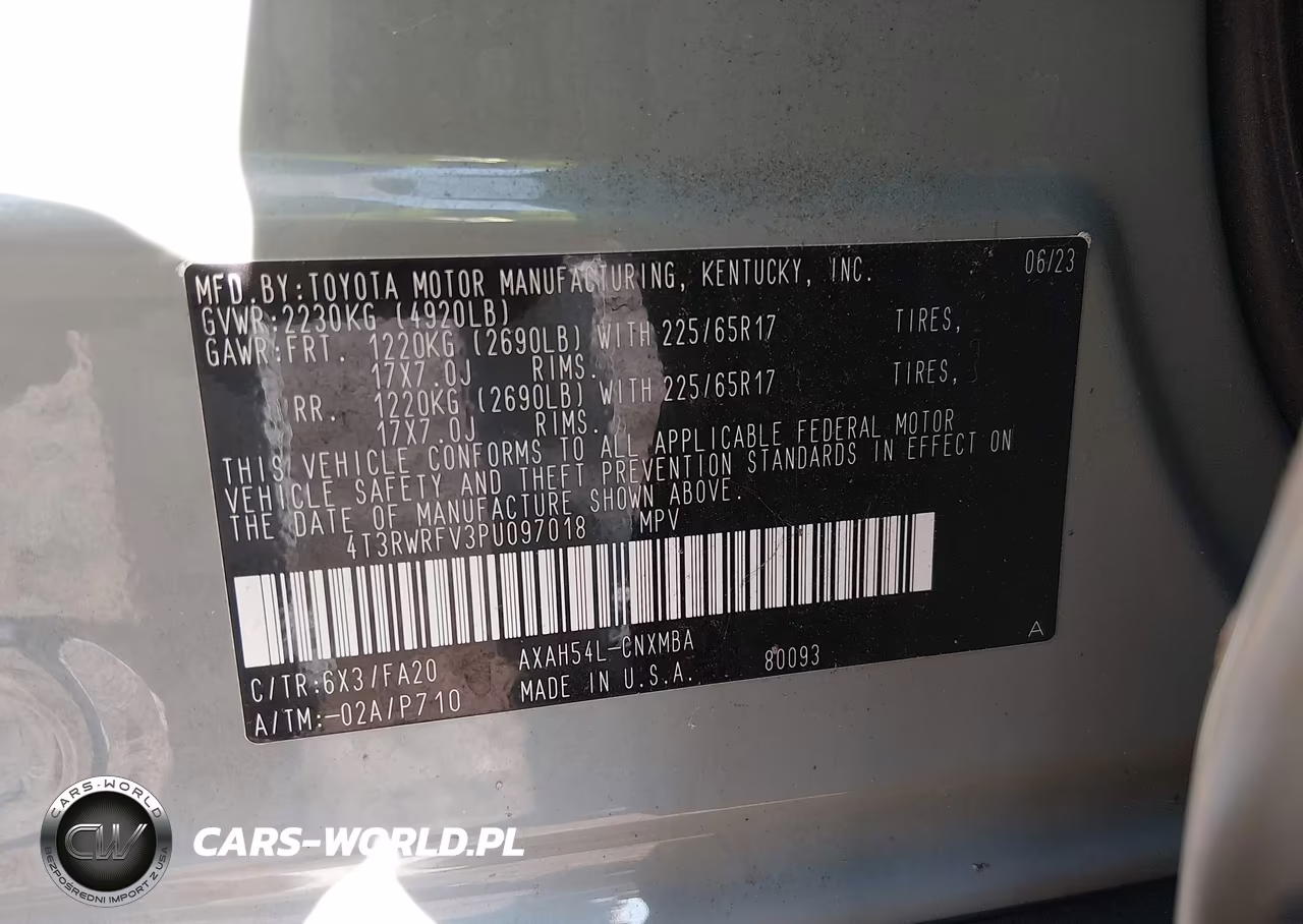 2023 Toyota Rav4 Hybrid Xle VIN:4T3RWRFV3PU097018 - 9