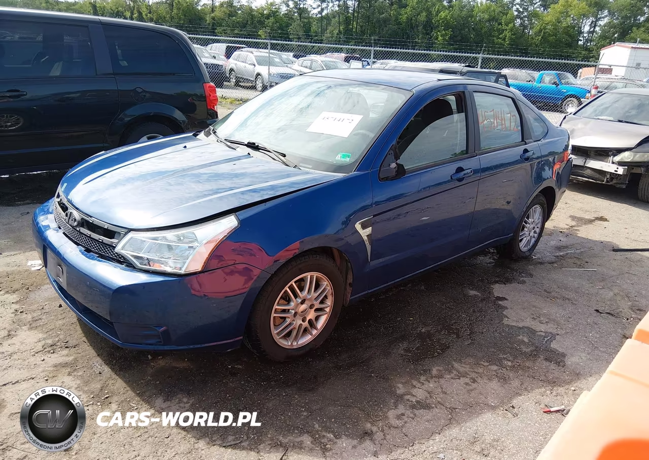 2008 Ford Focus Se-Ses VIN:1FAHP35N98W155715 - 2