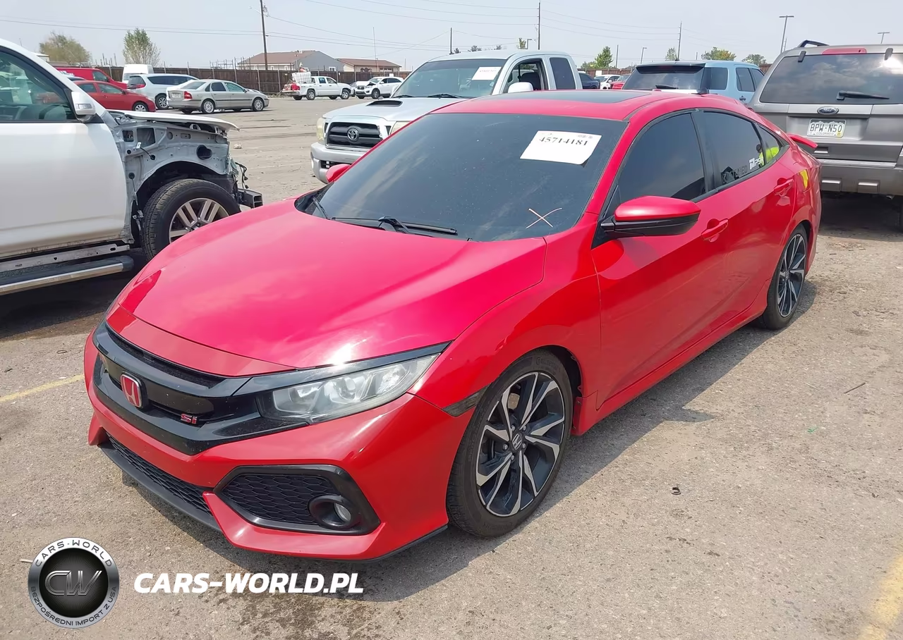 2018 Honda Civic Si VIN:2HGFC1E59JH710296 - 2