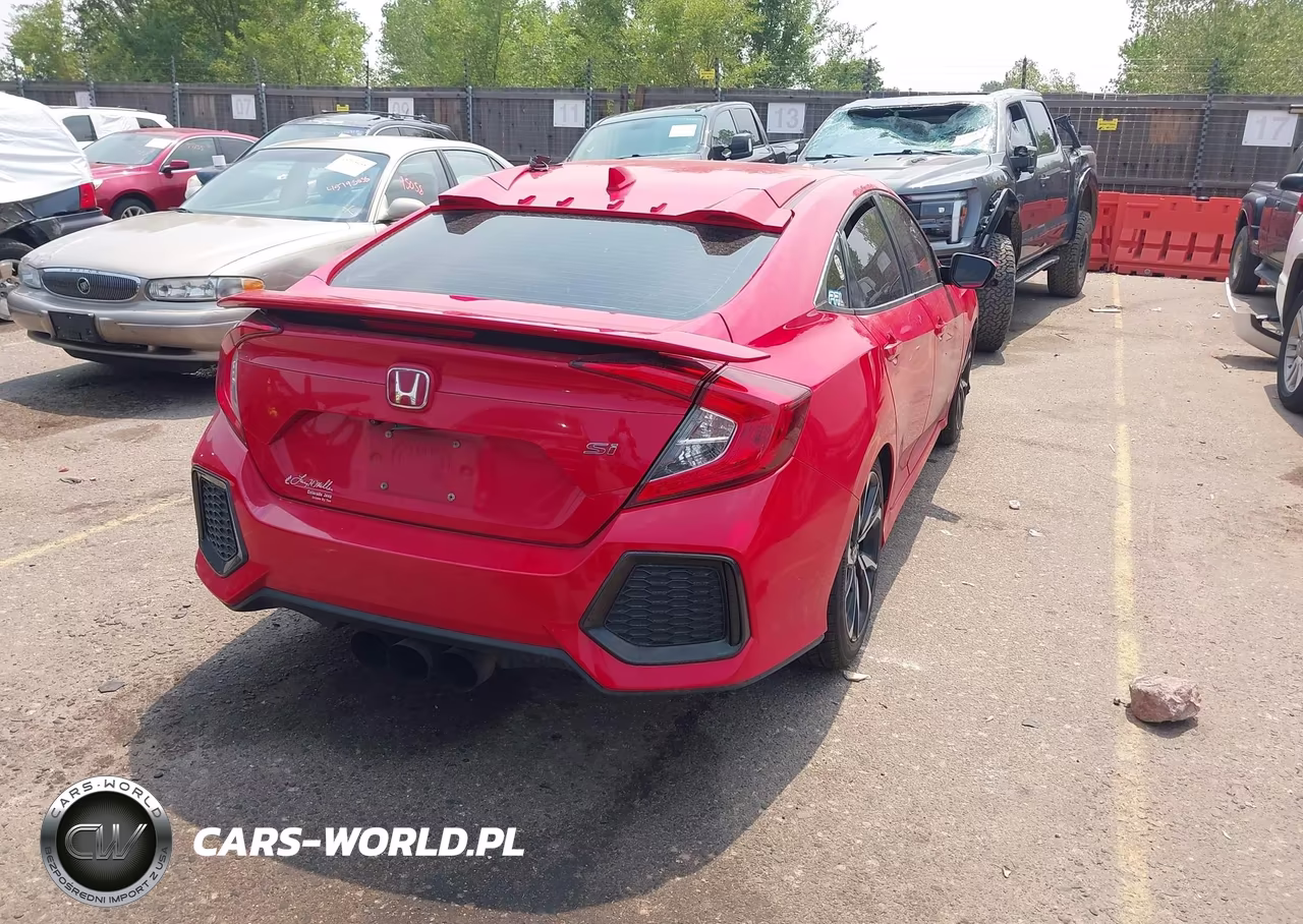 2018 Honda Civic Si VIN:2HGFC1E59JH710296 - 4