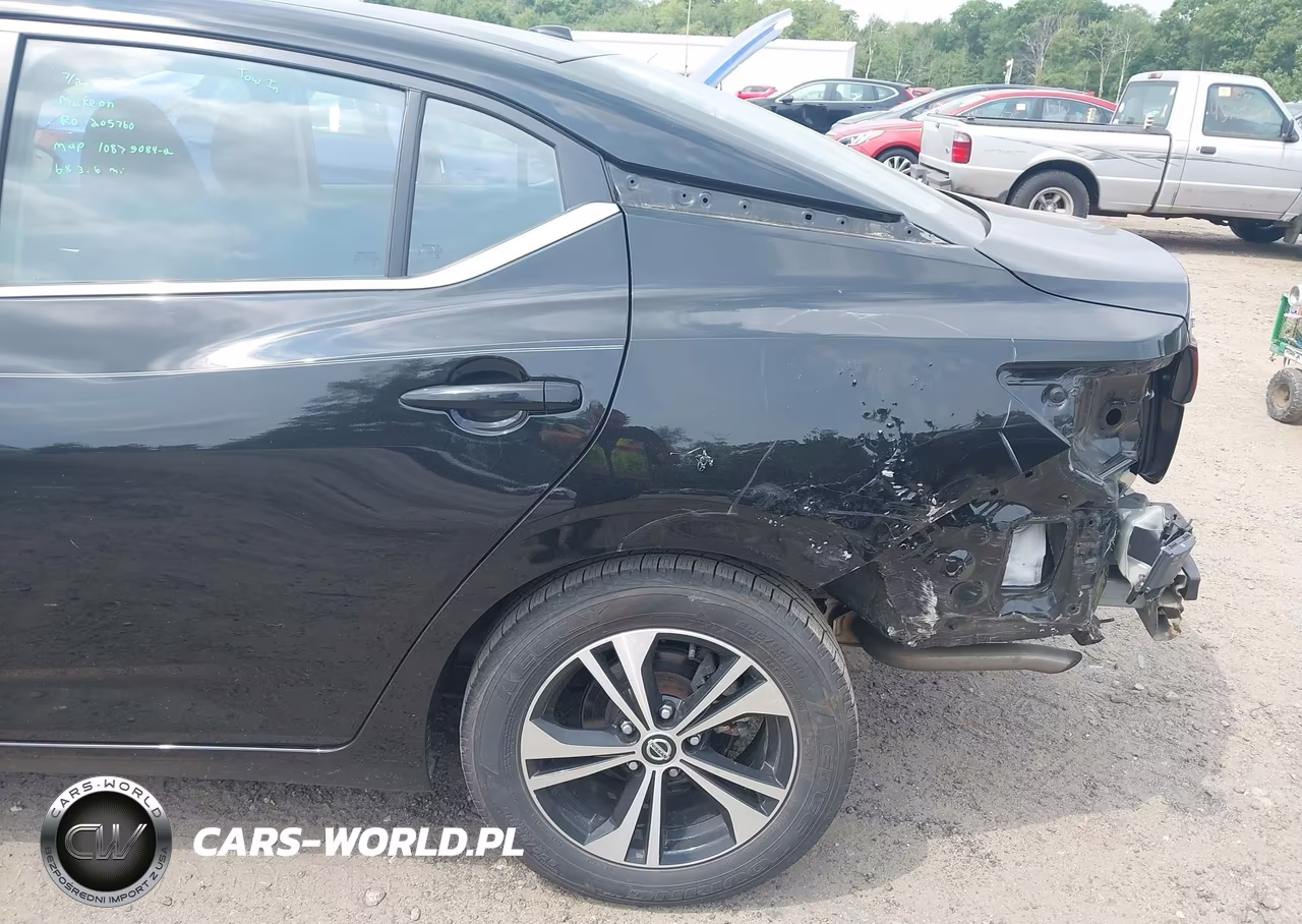 2022 Nissan Sentra Sv Xtronic Cvt VIN:3N1AB8CV9NY267612 - 19