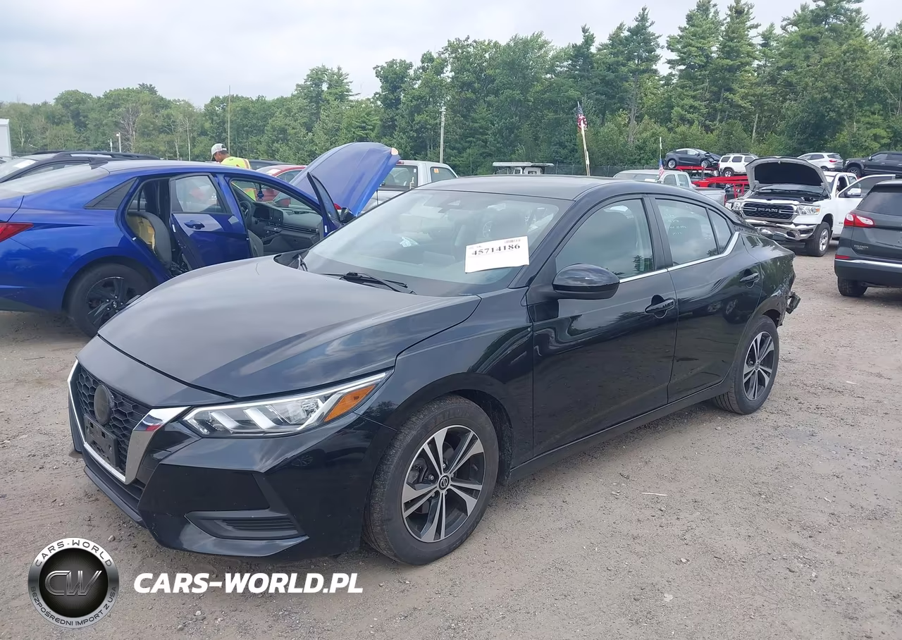 2022 Nissan Sentra Sv Xtronic Cvt VIN:3N1AB8CV9NY267612 - 2