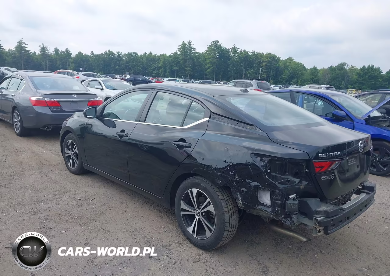 2022 Nissan Sentra Sv Xtronic Cvt VIN:3N1AB8CV9NY267612 - 3