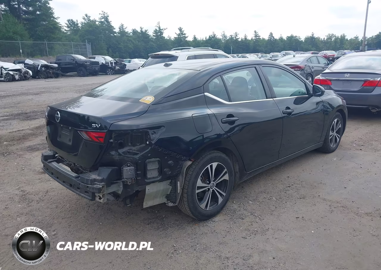 2022 Nissan Sentra Sv Xtronic Cvt VIN:3N1AB8CV9NY267612 - 4
