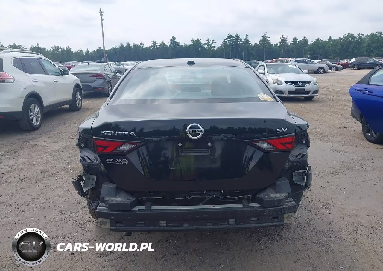 2022 Nissan Sentra Sv Xtronic Cvt VIN:3N1AB8CV9NY267612 - 6