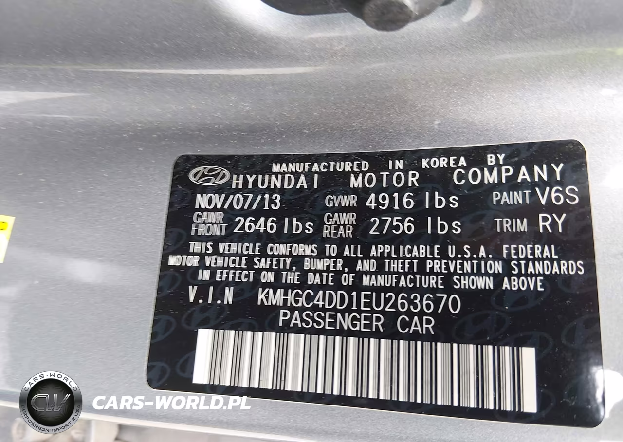 2014 Hyundai Genesis 3.8 VIN:KMHGC4DD1EU263670 - 9