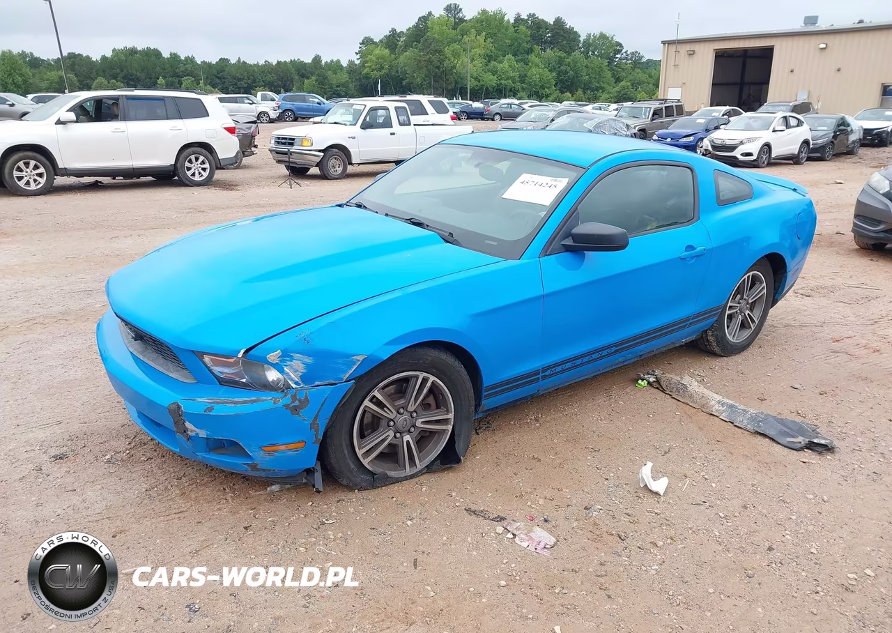 2012 Ford Mustang V6 Premium VIN:1ZVBP8AM4C5282796 - 2